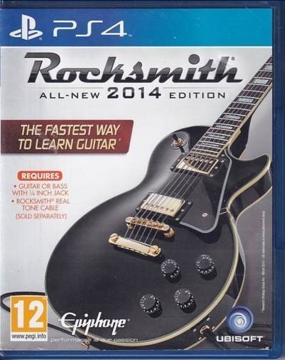 Rocksmith 2014 Edition - PS4 (B Grade) (Genbrug)